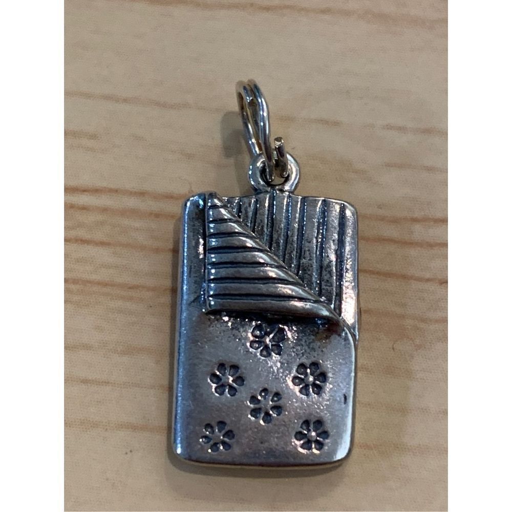 Sleeping Bag Party Sterling Silver Jewelry Charm #camping #party